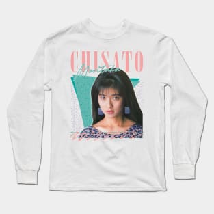 Chisato Moritaka /// 80s Aesthetic Long Sleeve T-Shirt